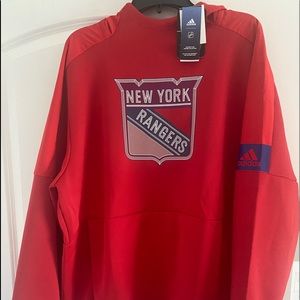 New York Rangers Authentic Adidas NHL Hoodie